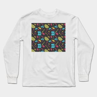 In The Kitchen  – Colourful Long Sleeve T-Shirt